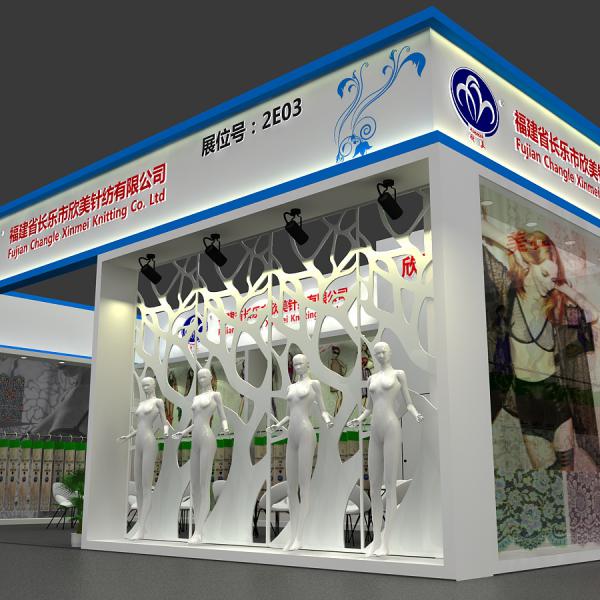 SIUF深圳內(nèi)衣展，展臺(tái)設(shè)計(jì)的與品牌一樣性感
